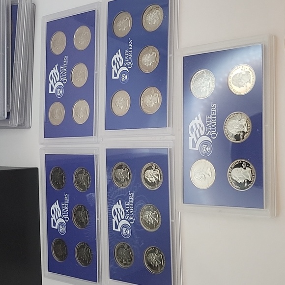 1999-2008 50 State Quarters Proof Set Complete Set All 50 States in Box - Picture 3 of 8